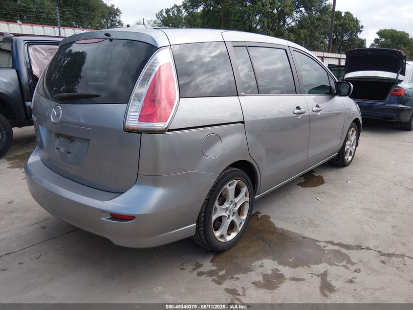 2010 Mazda 5 VIN JM1CR2W34A0386746 IAAI salvage auction — HAIL, Original (Texas), sold $1,450 on 2026-07-21 (photo 4)