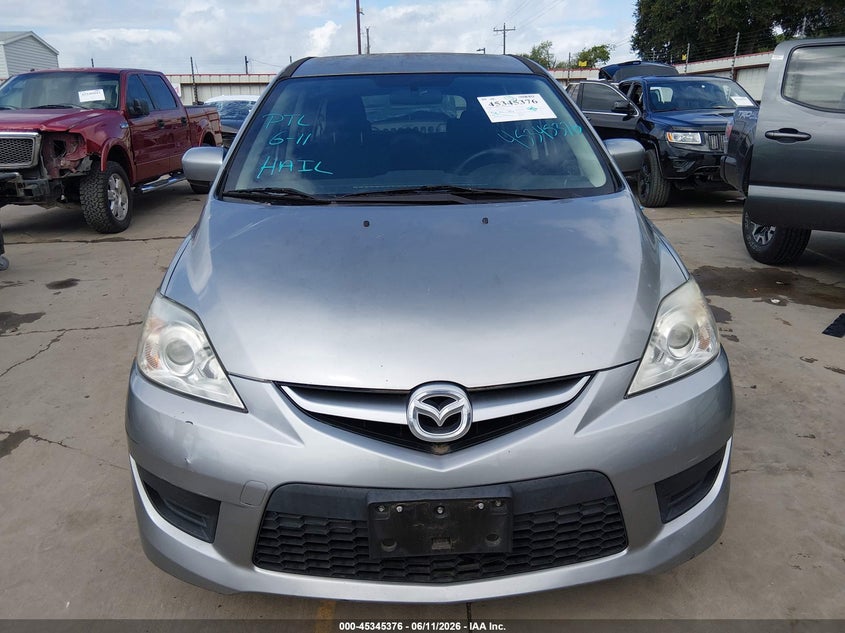2010 Mazda 5 VIN JM1CR2W34A0386746 IAAI salvage auction — HAIL, Original (Texas), sold $1,450 on 2026-07-21 (photo 6)