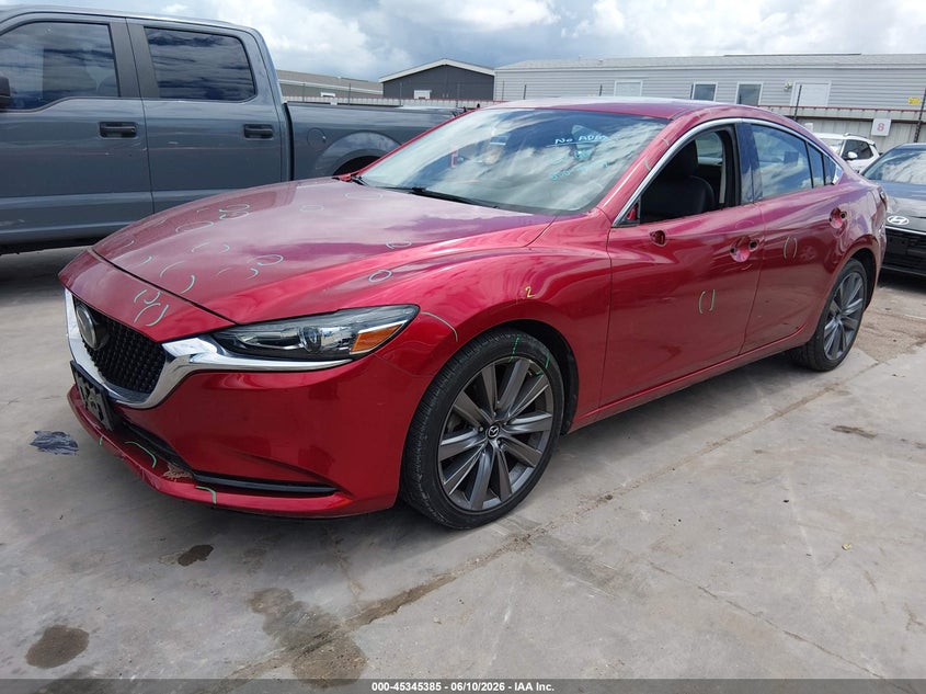 2019 Mazda 6 VIN JM1GL1TY1K1502171 IAAI salvage auction — FRONT END, Original (Texas), sold $6,725 on 2026-07-28 (photo 2)