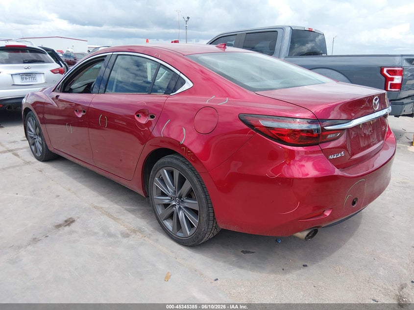 2019 Mazda 6 VIN JM1GL1TY1K1502171 IAAI salvage auction — FRONT END, Original (Texas), sold $6,725 on 2026-07-28 (photo 3)