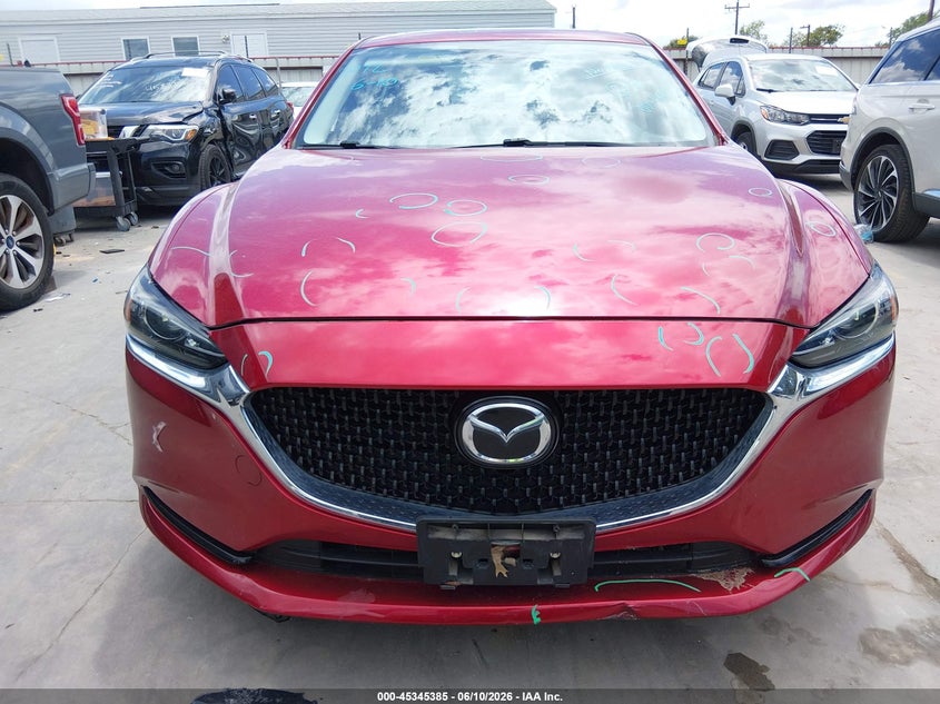 2019 Mazda 6 VIN JM1GL1TY1K1502171 IAAI salvage auction — FRONT END, Original (Texas), sold $6,725 on 2026-07-28 (photo 6)