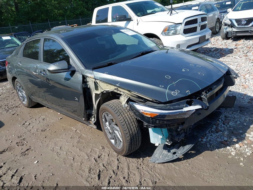 2024 Hyundai Elantra VIN KMHLM4DG0RU700604 IAAI salvage auction — FRONT END, Salvage (Iowa), sold $2,650 on 2026-07-27 (photo 1)
