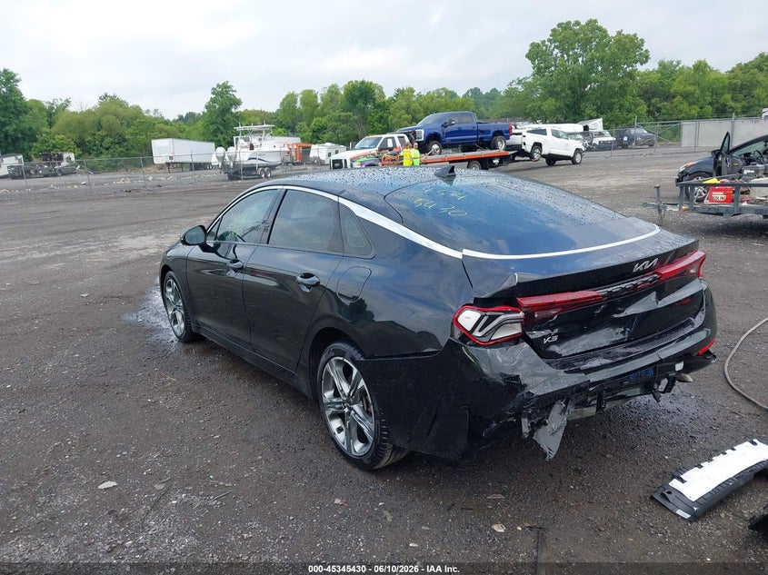 2023 Kia K5 VIN 5XXG34J2XPG167732 IAAI salvage auction — REAR END, Salvage (Virginia), sold $8,300 on 2026-07-07 (photo 3)