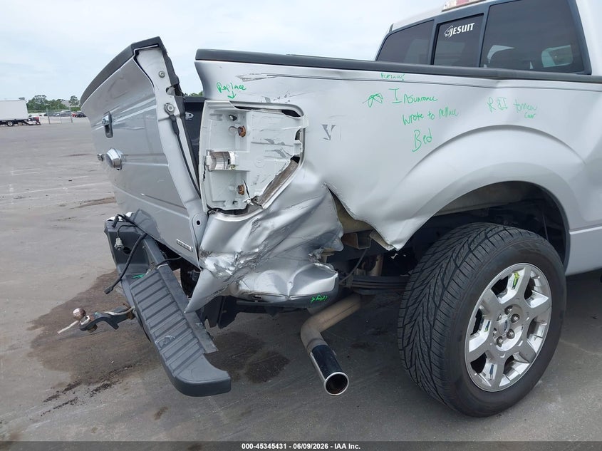 2013 Ford F-150 VIN 1FTFW1CF5DKE43205 IAAI salvage auction — REAR END, Rebuildable (Florida), sold $3,000 on 2026-07-10 (photo 6)