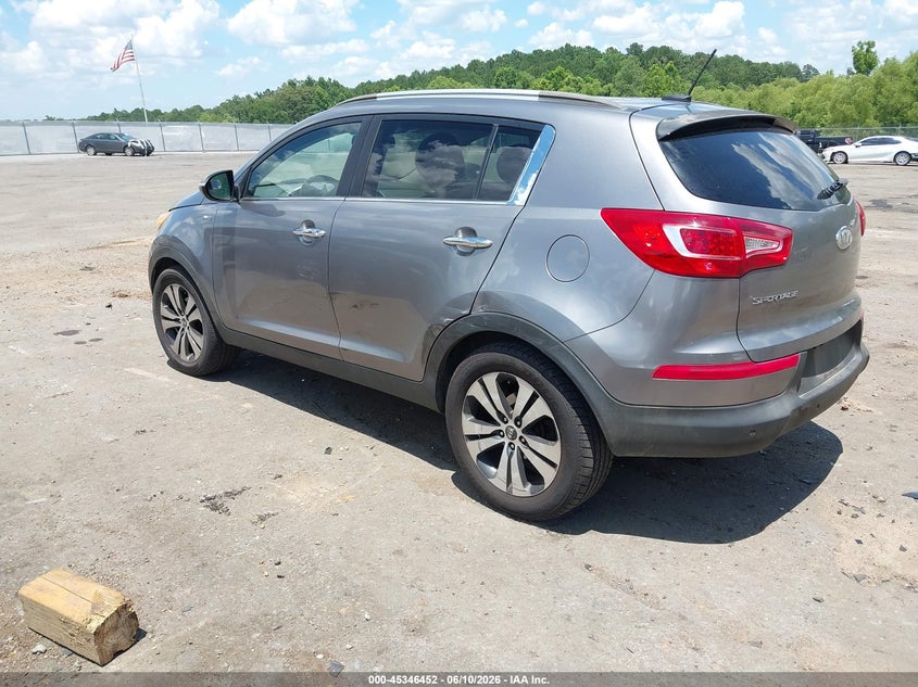 2011 Kia Sportage VIN KNDPCCA22B7085733 IAAI salvage auction — SIDE, Salvage (Mississippi), sold $1,500 on 2026-07-09 (photo 3)