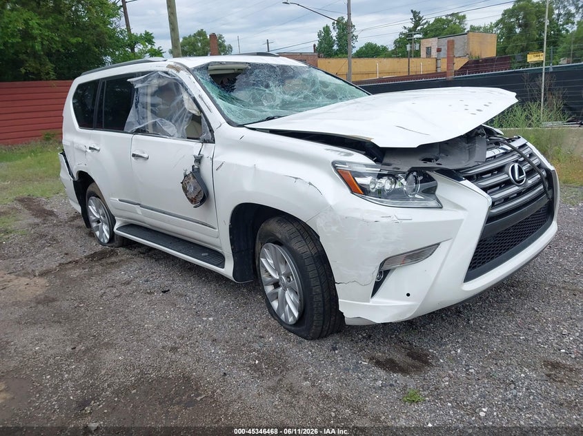 2019 Lexus Gx VIN JTJBM7FX1K5220972 IAAI salvage auction — ALL OVER, Clear (Michigan), sold $6,800 on 2026-07-30 (photo 1)