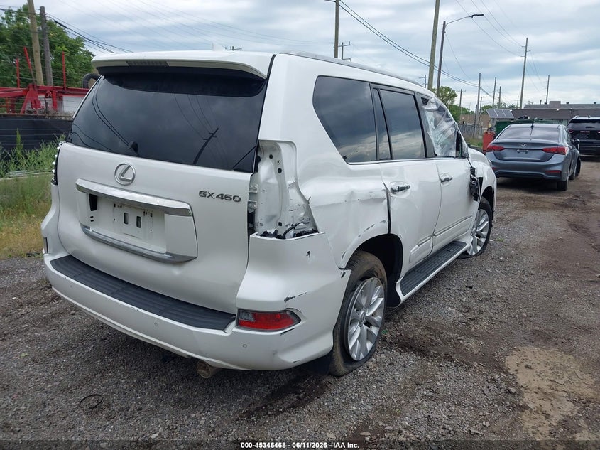 2019 Lexus Gx VIN JTJBM7FX1K5220972 IAAI salvage auction — ALL OVER, Clear (Michigan), sold $6,800 on 2026-07-30 (photo 4)