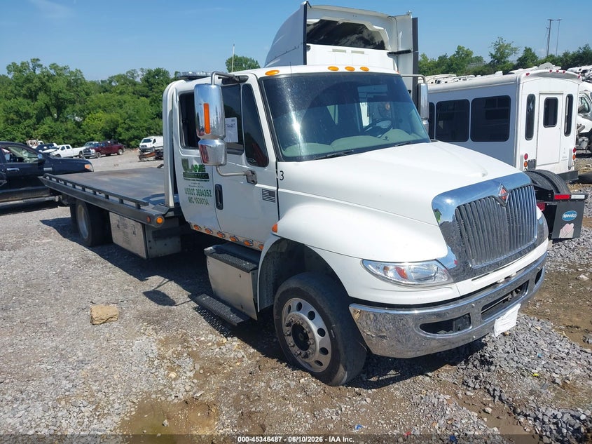 2015 International VIN 3HAMMMML8FL640241 IAAI salvage auction — SIDE, Clear (Tennessee), sold $14,100 on 2026-07-22 (photo 1)
