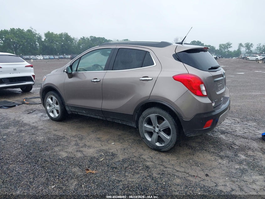2014 Buick Encore VIN KL4CJGSB1EB785958 IAAI salvage auction — Unknown, Wait Title, sold $800 on 2026-09-02 (photo 3)