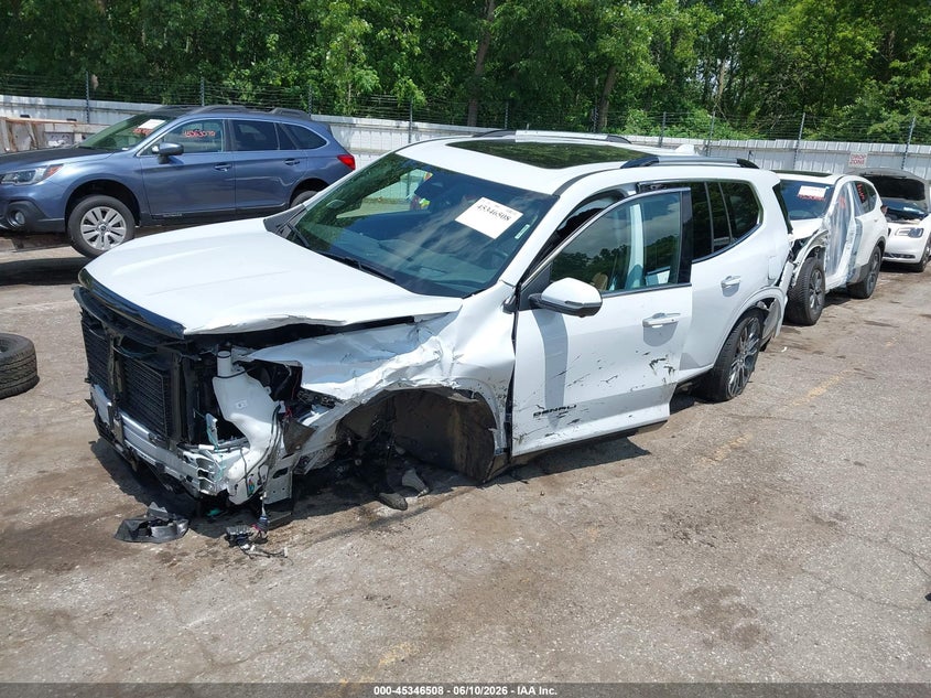 2026 Gmc Acadia VIN 1GKENTKS9TJ211952 IAAI salvage auction — FRONT END, Salvage Title, sold $14,100 on 2026-07-23 (photo 2)