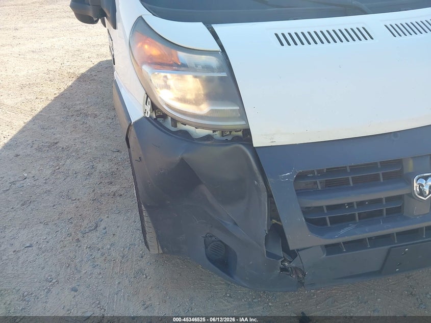 2017 Ram Promaster city VIN 3C6URVJG7HE537104 IAAI salvage auction — FRONT END, Salvage (North Carolina), sold $2,050 on 2026-07-09 (photo 6)