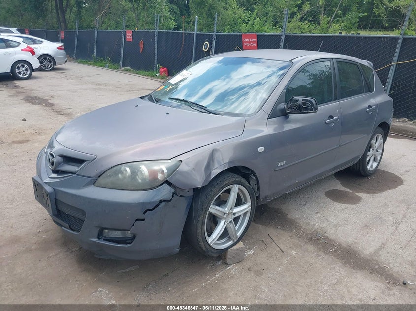 2008 Mazda 3 VIN JM1BK344181151503 IAAI salvage auction — FRONT END, Salvage (Missouri), sold $475 on 2026-07-22 (photo 2)