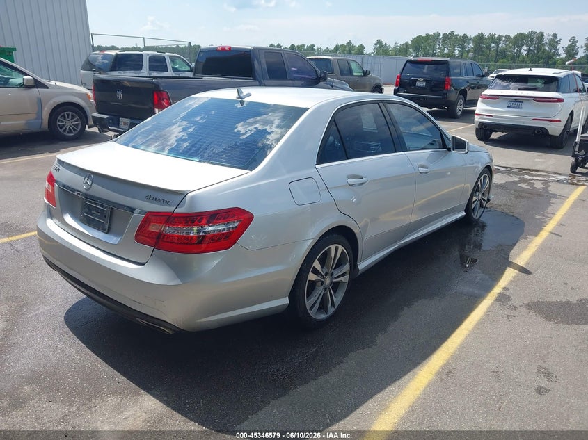 2011 Mercedes-benz E-class VIN WDDHF8HB2BA430072 IAAI salvage auction — FRONT END, Repossession Paperwork (South Carolina), sold $1,225 on 2026-08-12 (photo 4)