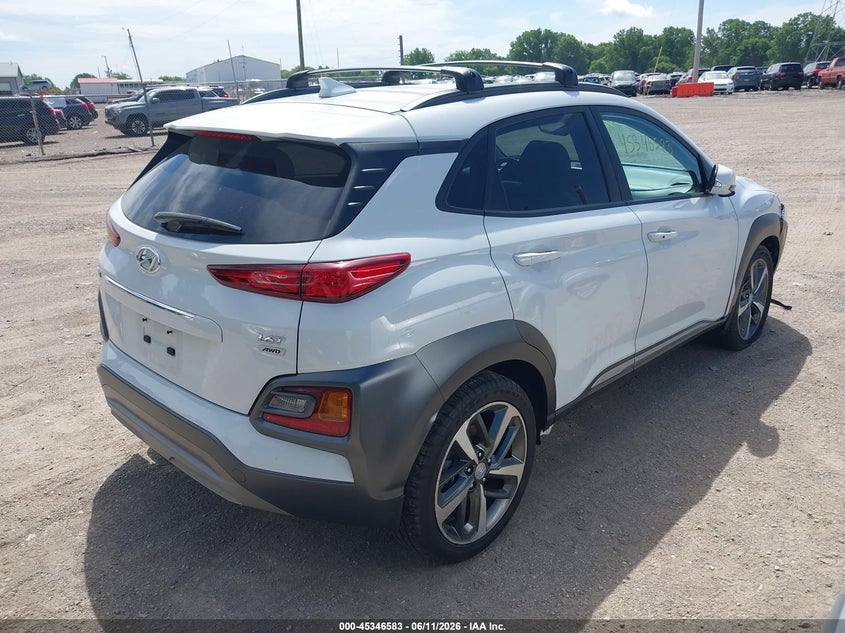 2021 Hyundai Kona VIN KM8K3CA54MU674836 IAAI salvage auction — FRONT END, Salvage Title, sold $4,850 on 2026-07-29 (photo 4)