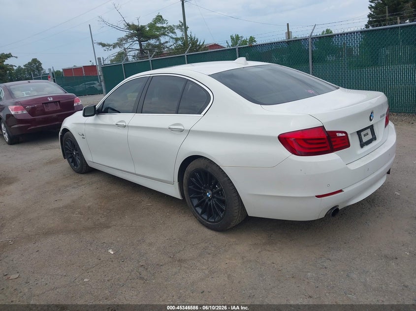 2012 BMW 5er VIN WBAFU7C56CDU58277 IAAI salvage auction — FRONT END, Clear (Virginia), sold $1,200 on 2026-07-13 (photo 3)