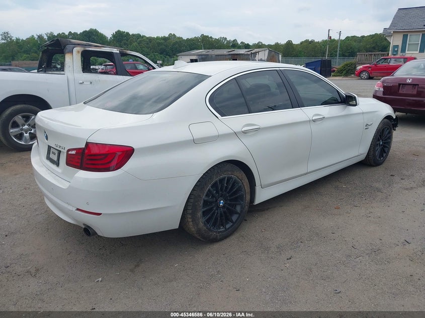 2012 BMW 5er VIN WBAFU7C56CDU58277 IAAI salvage auction — FRONT END, Clear (Virginia), sold $1,200 on 2026-07-13 (photo 4)