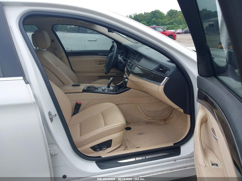 2012 BMW 5er VIN WBAFU7C56CDU58277 IAAI salvage auction — FRONT END, Clear (Virginia), sold $1,200 on 2026-07-13 (photo 5)