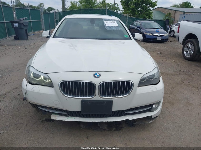 2012 BMW 5er VIN WBAFU7C56CDU58277 IAAI salvage auction — FRONT END, Clear (Virginia), sold $1,200 on 2026-07-13 (photo 6)