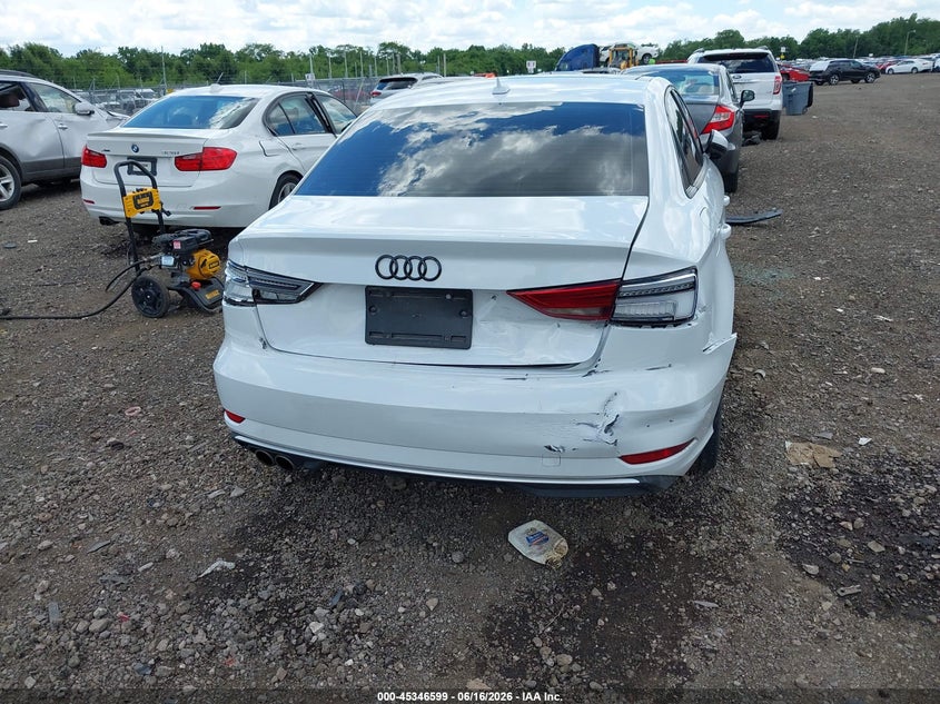 2017 Audi A3 VIN WAUAUGFF5H1062932 IAAI salvage auction — REAR END, Salvage (Ohio), sold $3,125 on 2026-07-08 (photo 6)