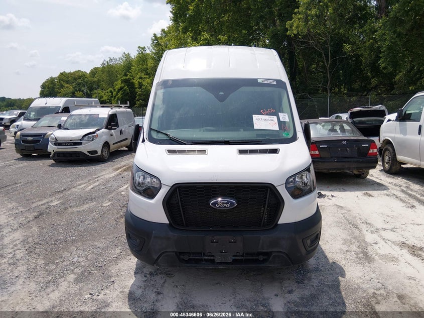 2023 Ford Transit-250 VIN 1FTBR3U8XPKB38207 IAAI salvage auction — REAR END, Enterprise Vehicles Clear Only (Virginia), sold $25,500 on 2026-07-07 (photo 9)