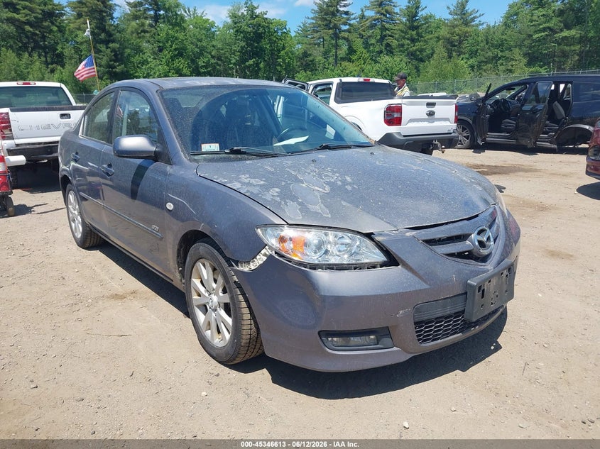 2007 Mazda 3 VIN JM1BK324771653613 IAAI salvage auction — FRONT END, Salvage (Massachusetts), sold $425 on 2026-07-31 (photo 6)