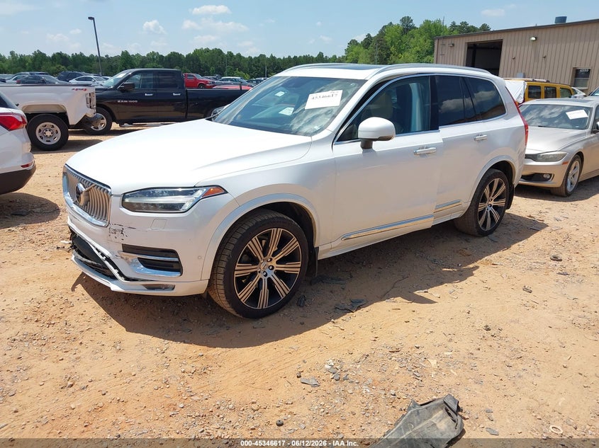 2020 Volvo Xc90 VIN YV4A22PL0L1572949 IAAI salvage auction — FRONT END, Salvage (North Carolina), sold $8,500 on 2026-07-20 (photo 2)