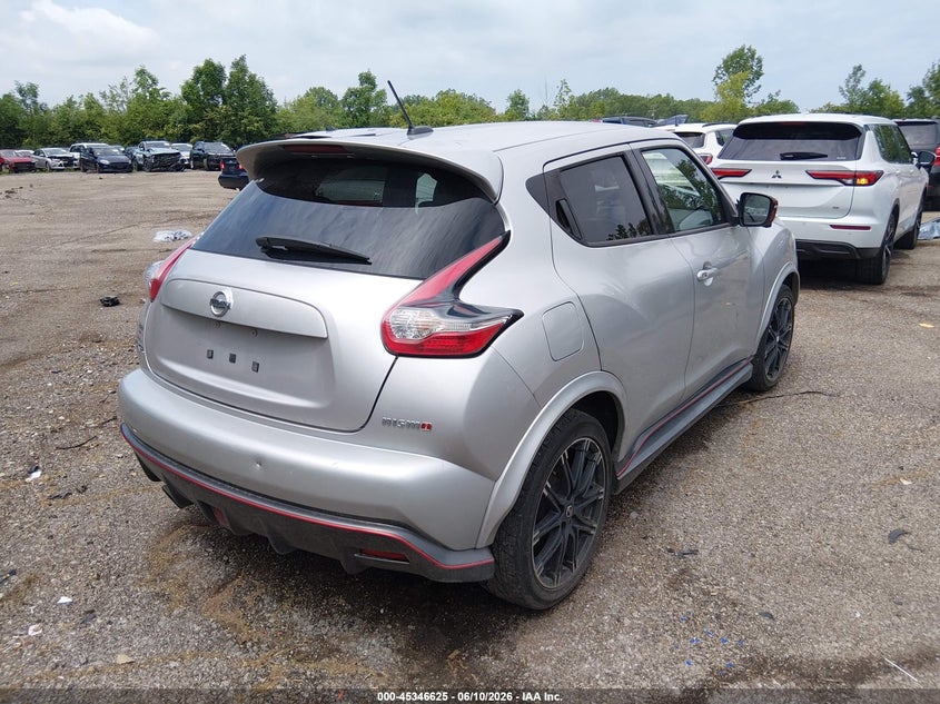 2015 Nissan Juke VIN JN8AF5MV2FT563004 IAAI salvage auction — FRONT END, Salvage (Ohio), sold $1,200 on 2026-07-07 (photo 4)