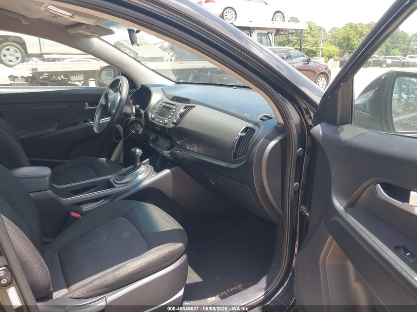 2013 Kia Sportage VIN KNDPB3A22D7447064 IAAI salvage auction — NORMAL WEAR, Clear (Tennessee), sold $1,000 on 2026-07-09 (photo 5)