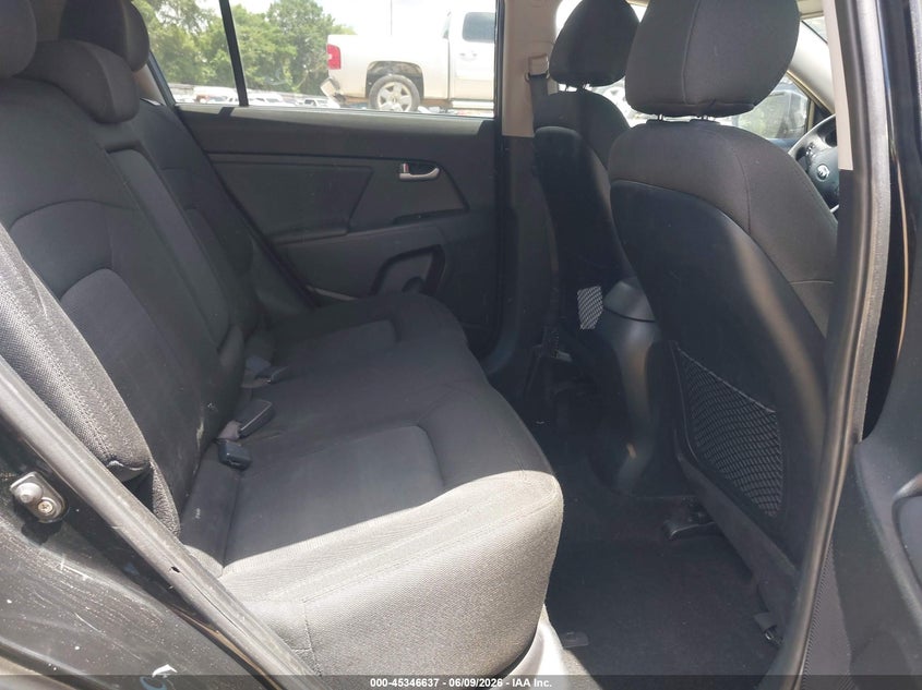 2013 Kia Sportage VIN KNDPB3A22D7447064 IAAI salvage auction — NORMAL WEAR, Clear (Tennessee), sold $1,000 on 2026-07-09 (photo 8)