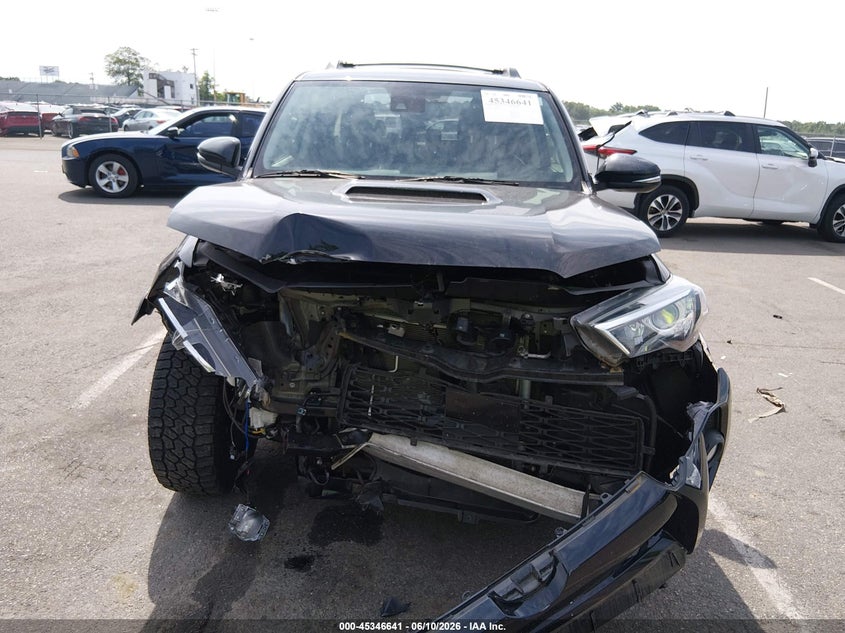 2020 Toyota 4runner VIN JTEBU5JR8L5755956 IAAI salvage auction — FRONT END, Salvage (Connecticut), sold $10,700 on 2026-07-27 (photo 6)