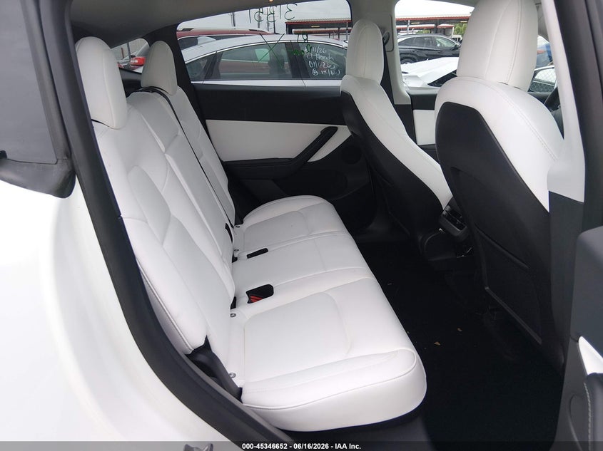 2022 Tesla Model y VIN 7SAYGDEE1NF313094 IAAI salvage auction — REAR END, Salvage (Louisiana), sold $12,600 on 2026-07-15 (photo 8)