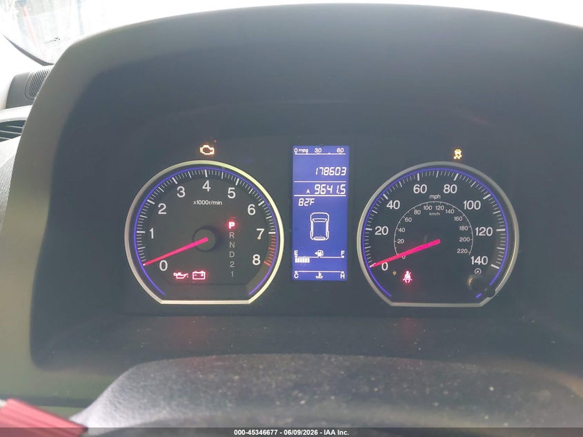 2010 Honda Cr-v VIN 5J6RE4H79AL076828 IAAI salvage auction — NORMAL WEAR, Clear (Michigan), sold $1,775 on 2026-07-28 (photo 7)