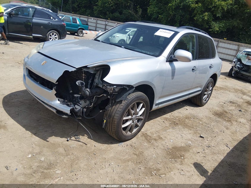 2006 Porsche Cayenne VIN WP1AB29P86LA62455 IAAI salvage auction — FRONT END, Clear (Tennessee), sold $700 on 2026-07-29 (photo 2)