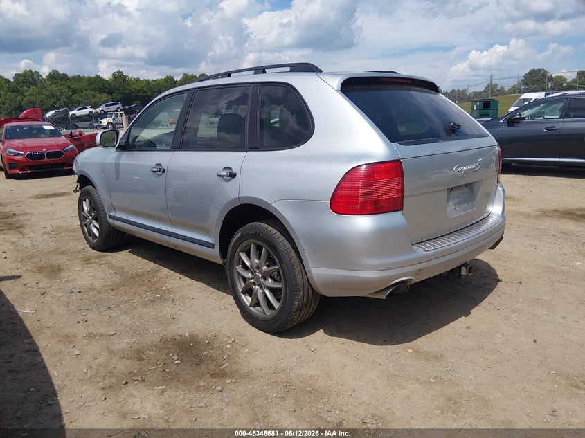 2006 Porsche Cayenne VIN WP1AB29P86LA62455 IAAI salvage auction — FRONT END, Clear (Tennessee), sold $700 on 2026-07-29 (photo 3)