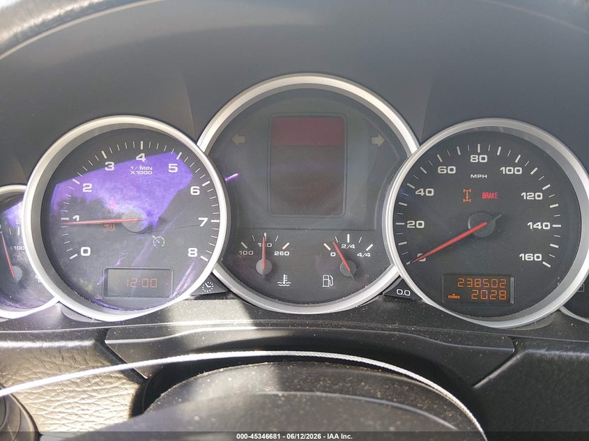 2006 Porsche Cayenne VIN WP1AB29P86LA62455 IAAI salvage auction — FRONT END, Clear (Tennessee), sold $700 on 2026-07-29 (photo 7)
