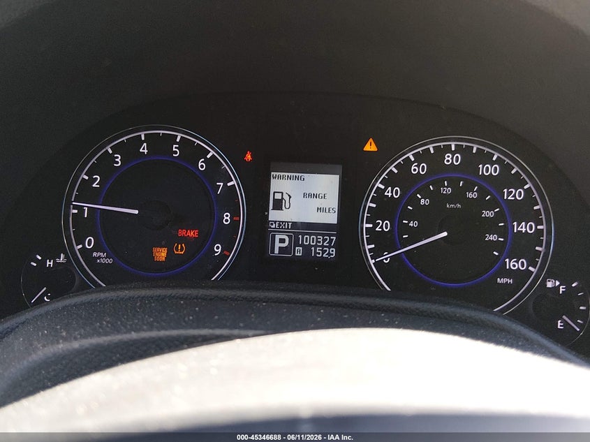 2011 Infiniti G37 VIN JN1CV6EL7BM262116 IAAI salvage auction — FRONT END, Salvage (Texas), sold $5,750 on 2026-07-15 (photo 7)