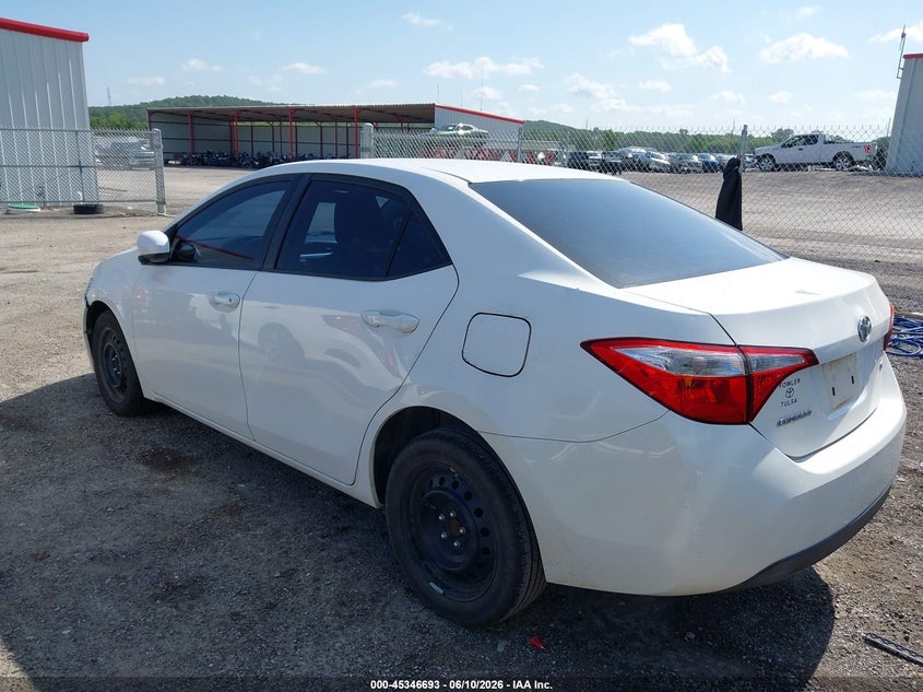 2014 Toyota Corolla VIN 5YFBURHE1EP082917 IAAI salvage auction — RIGHT FRONT, Clear (Oklahoma), sold $1,900 on 2026-08-01 (photo 3)