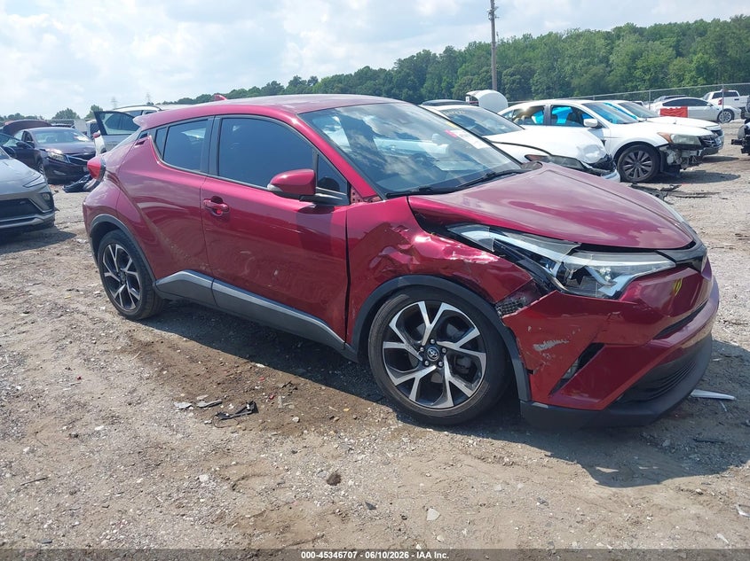 2018 Toyota C-hr VIN NMTKHMBX9JR020313 IAAI salvage auction — RIGHT FRONT, Salvage (Georgia), sold $5,000 on 2026-07-29 (photo 1)