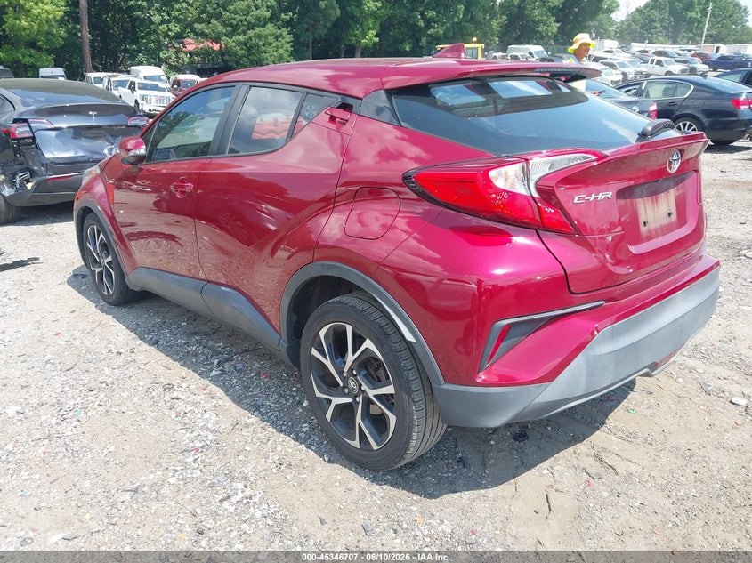 2018 Toyota C-hr VIN NMTKHMBX9JR020313 IAAI salvage auction — RIGHT FRONT, Salvage (Georgia), sold $5,000 on 2026-07-29 (photo 3)