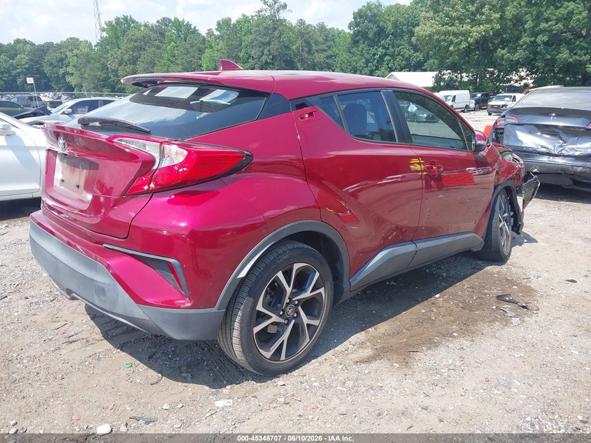2018 Toyota C-hr VIN NMTKHMBX9JR020313 IAAI salvage auction — RIGHT FRONT, Salvage (Georgia), sold $5,000 on 2026-07-29 (photo 4)