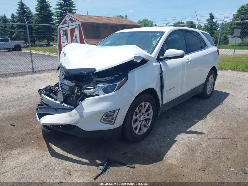 2019 Chevrolet Equinox VIN 3GNAXKEV2KS504987 IAAI salvage auction — FRONT END, Clear (Michigan), sold $2,175 on 2026-07-24 (photo 2)