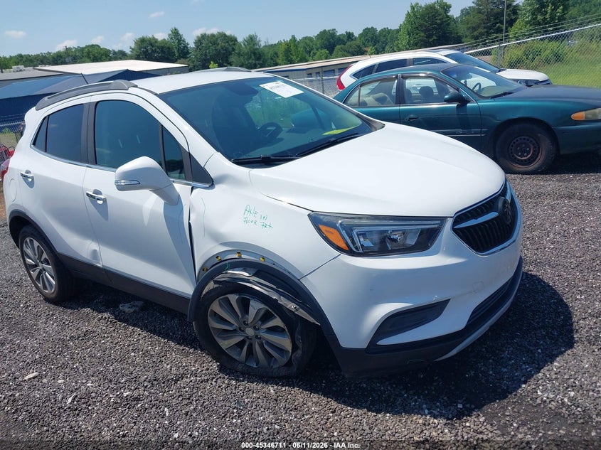2018 Buick Encore VIN KL4CJASB7JB710138 IAAI salvage auction — RIGHT FRONT, Salvage (South Carolina), sold $400 on 2026-07-28 (photo 6)