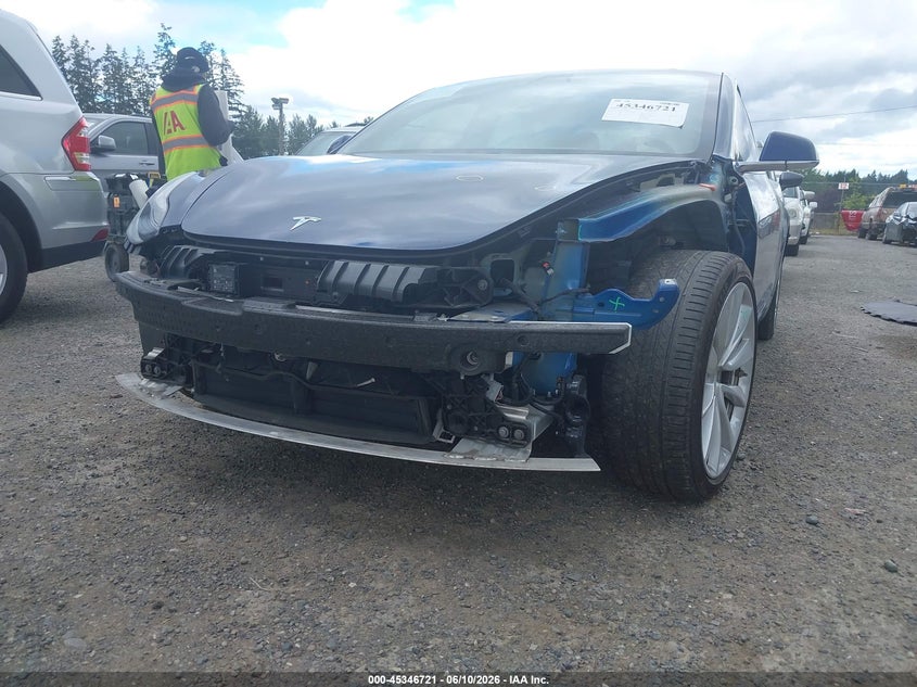 2020 Tesla Model 3 VIN 5YJ3E1EA4LF785988 IAAI salvage auction — FRONT END, Salvage Title, sold $4,450 on 2026-07-31 (photo 6)