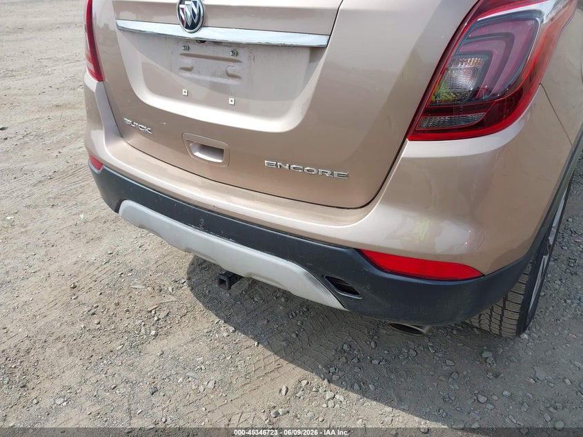 2018 Buick Encore VIN KL4CJASB2JB524250 IAAI salvage auction — REAR END, Salvage (Virginia), sold $1,125 on 2026-07-31 (photo 6)