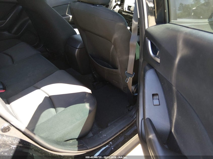 2014 Mazda 3 VIN JM1BM1T79E1131151 IAAI salvage auction — LEFT REAR, Salvage Title, sold $1,450 on 2026-07-22 (photo 8)