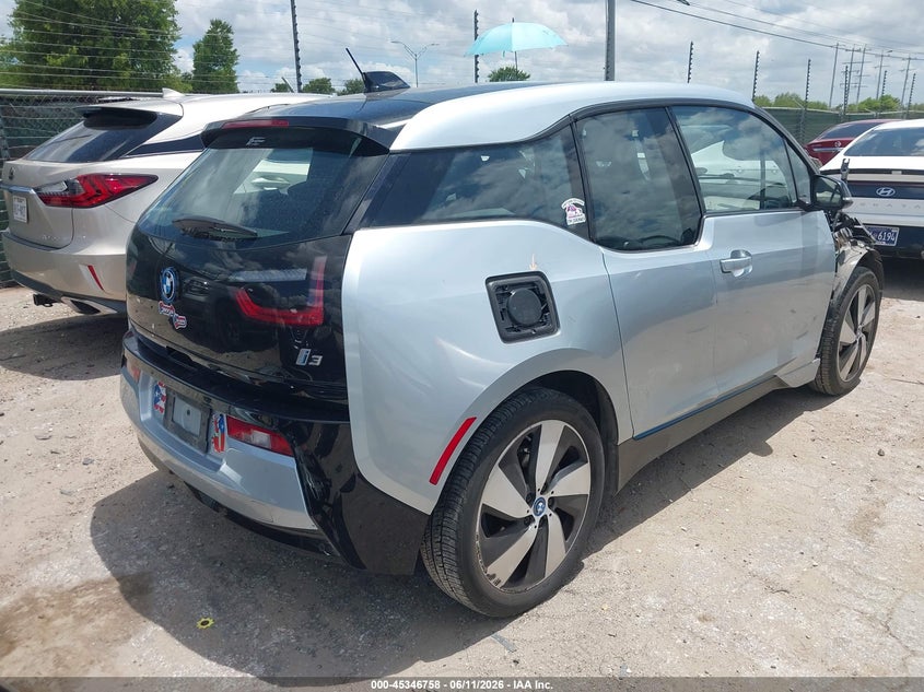 2017 BMW I3 VIN WBY1Z8C37HV892095 IAAI salvage auction — FRONT END, Original (Texas), sold $2,000 on 2026-07-29 (photo 4)