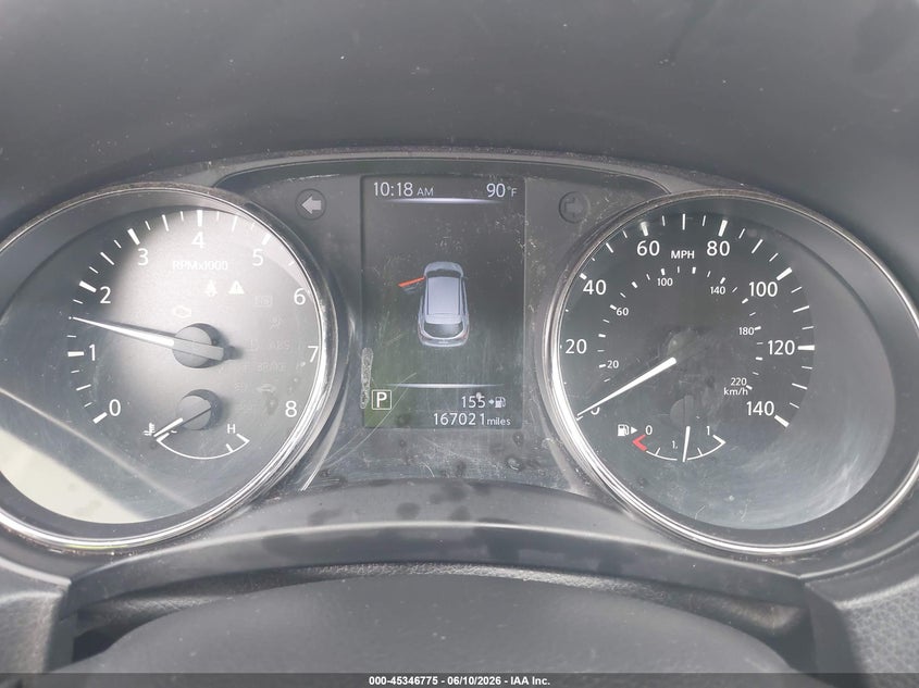 2017 Nissan Rogue VIN JN1BJ1CP4HW020820 IAAI salvage auction — NORMAL WEAR, Original (Texas), sold $1,900 on 2026-07-24 (photo 7)