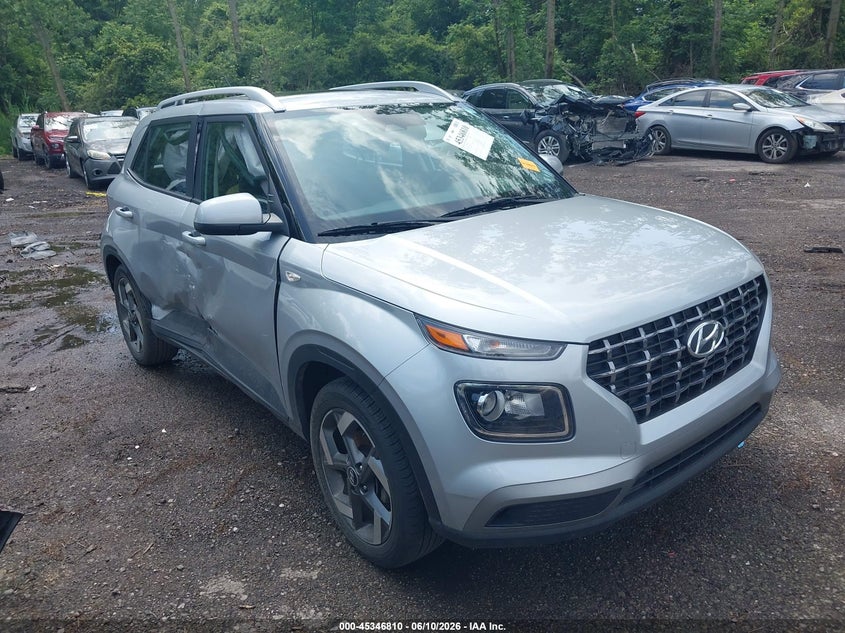 2023 Hyundai Venue VIN KMHRC8A36PU223549 IAAI salvage auction — RIGHT SIDE, Salvage Title, sold $4,400 on 2026-07-28 (photo 1)
