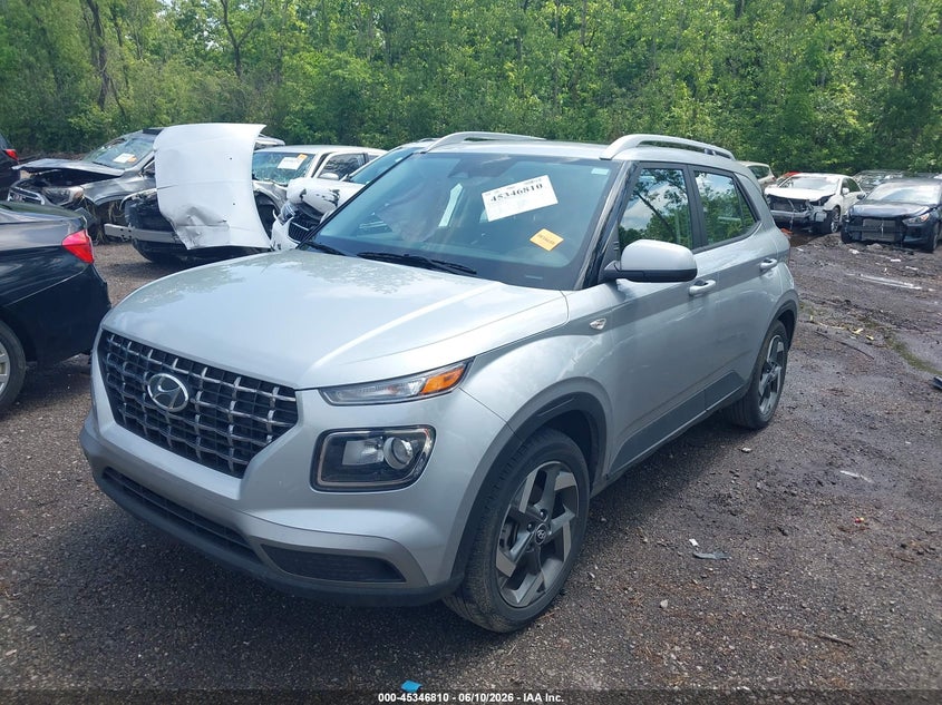 2023 Hyundai Venue VIN KMHRC8A36PU223549 IAAI salvage auction — RIGHT SIDE, Salvage Title, sold $4,400 on 2026-07-28 (photo 2)