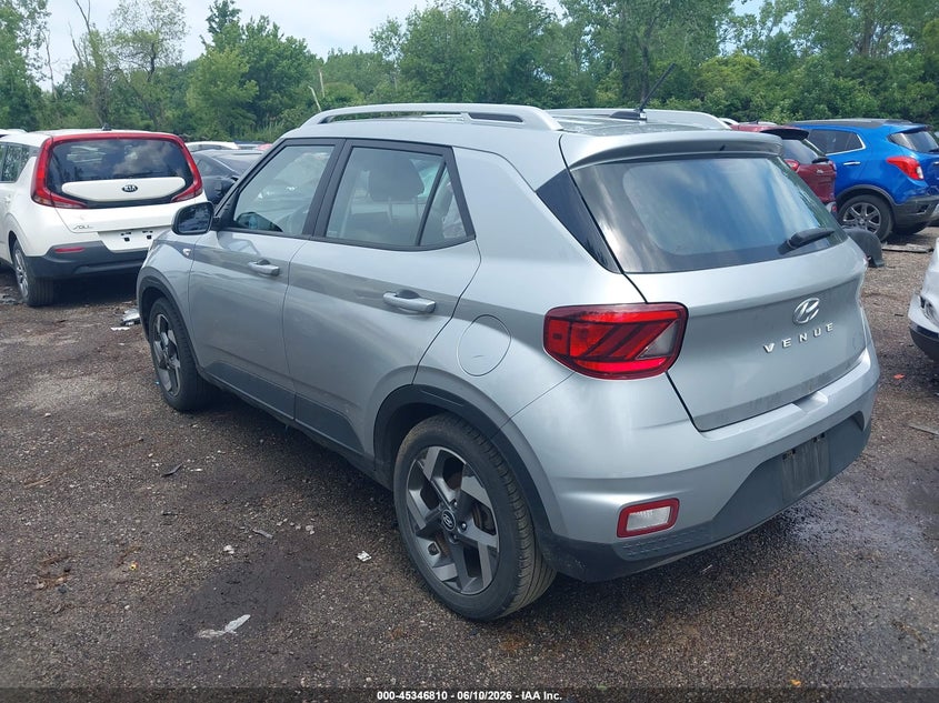 2023 Hyundai Venue VIN KMHRC8A36PU223549 IAAI salvage auction — RIGHT SIDE, Salvage Title, sold $4,400 on 2026-07-28 (photo 3)